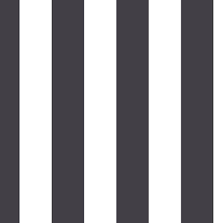 Manhattan Comfort Nancy, Vinyl Awning Stripe Wallpaper, 205 In X 33 Ft = 56 Sq Ft Nancy